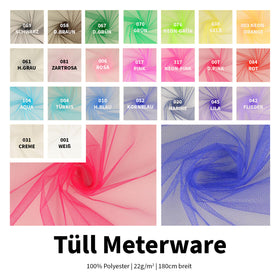 Tüll Meterware | 100% Polyester